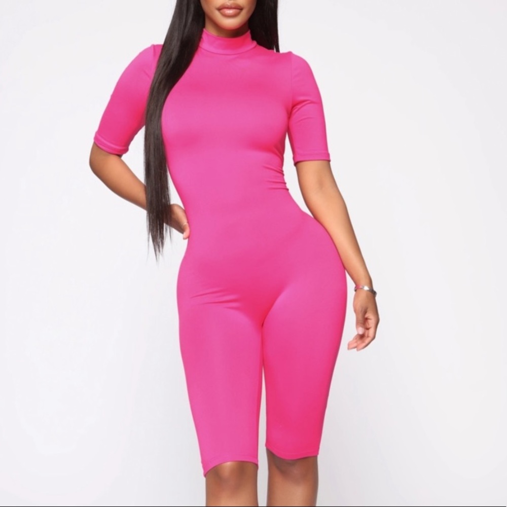 COPY - COPY - NWT Waylay jumpsuit Fuschia Fashionova